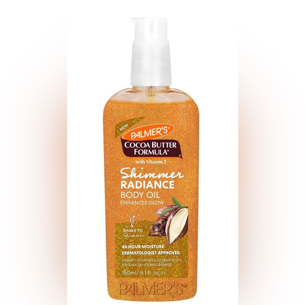 🖤 Palmer's Shimmer Radiance Cocoa Butter Body Oil Golden Glow 🖤